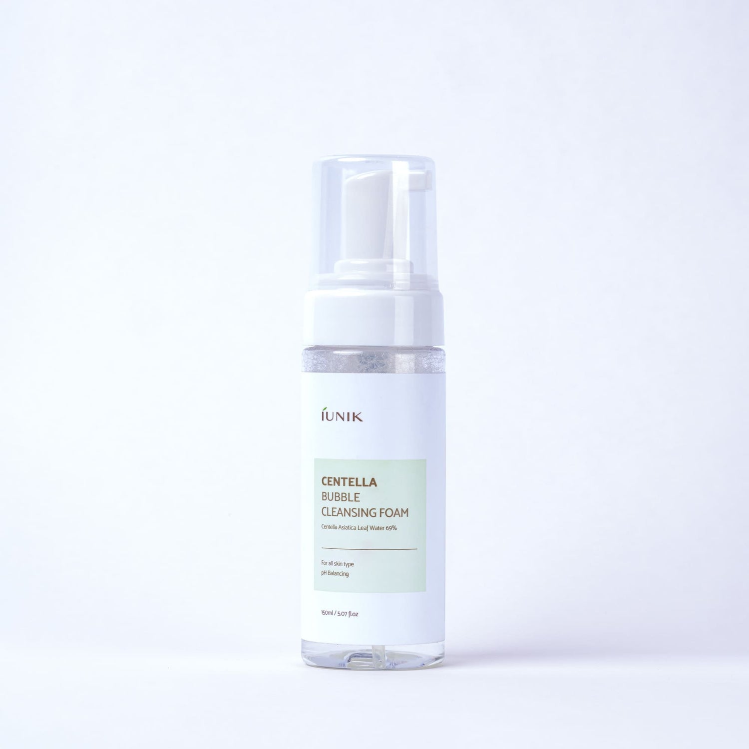 iUnik - Mousse nettoyante - Centella bubble cleansing foam - Oh my Mirae