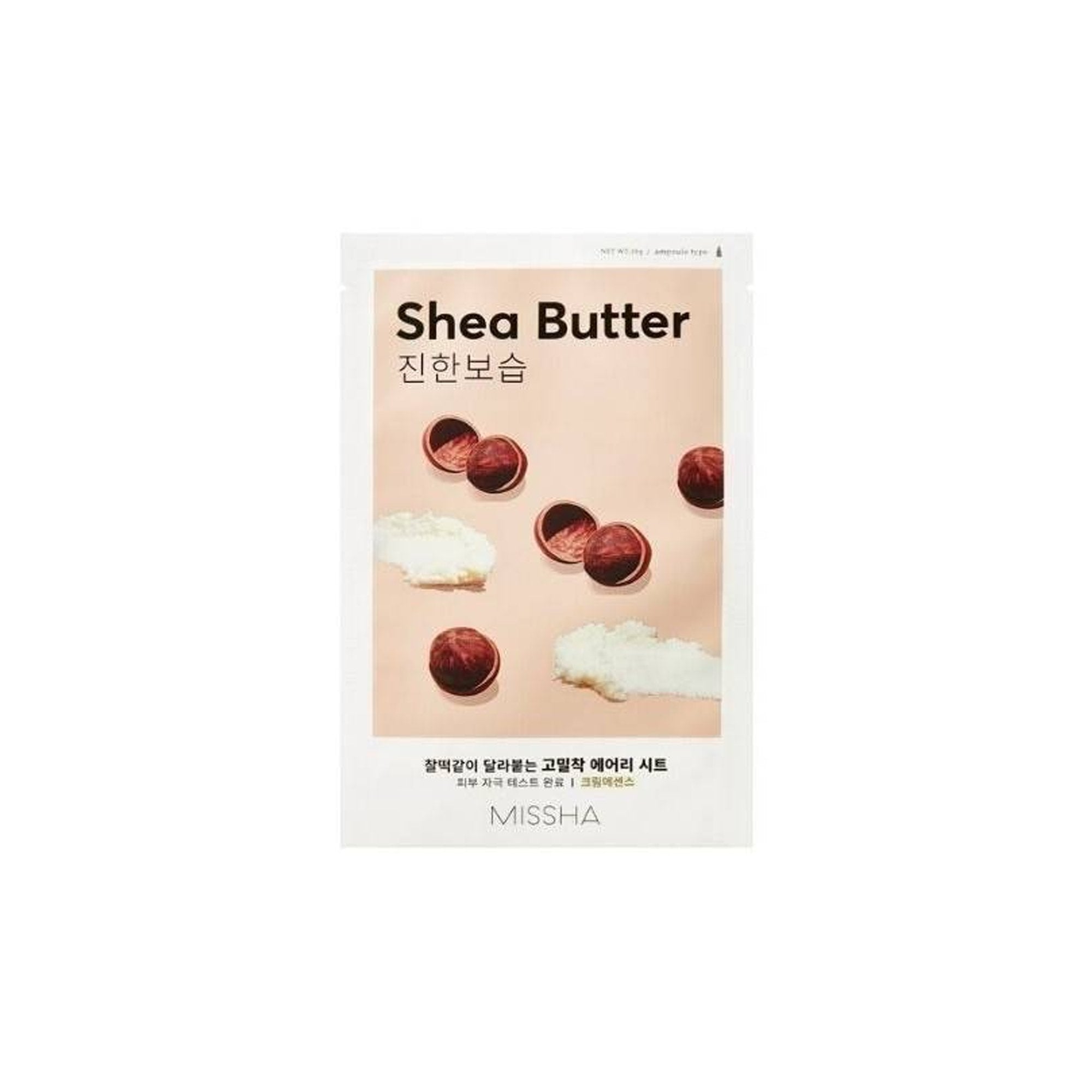 Missha - Masque - Airy Fit Sheet Mask Shea Butter - Oh my Mirae