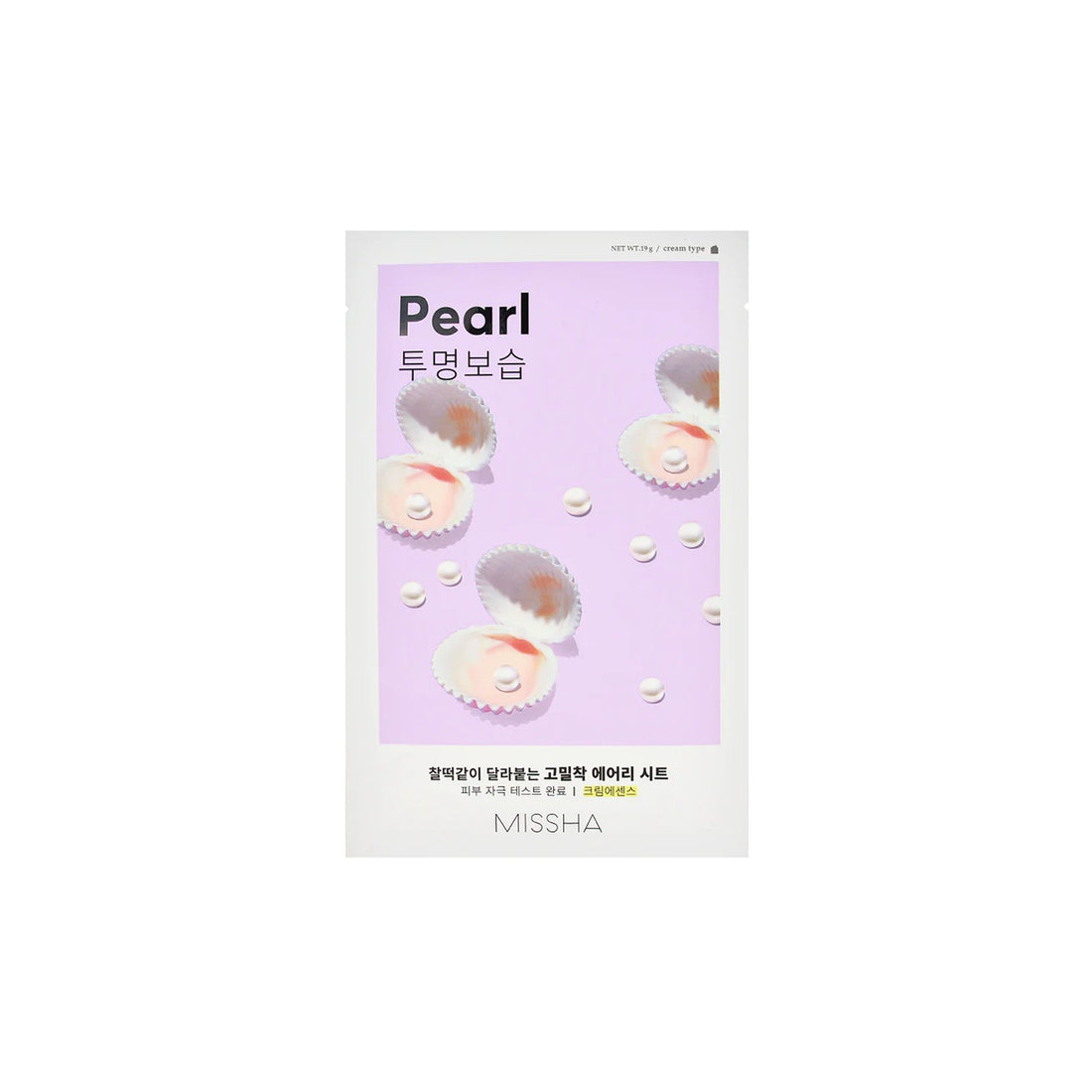 Missha - Masque - Airy Fit Sheet Mask Pearl - Oh my Mirae