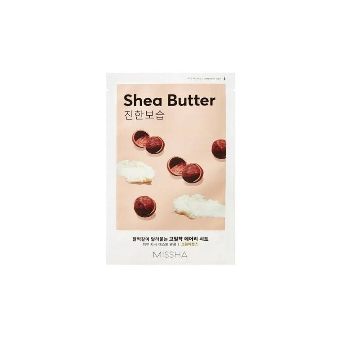 Missha - Masque - Airy Fit Sheet Mask Shea Butter - Oh my Mirae